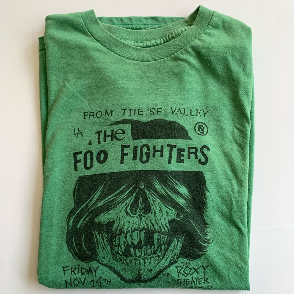 Foo Fighters Vintage T-Shirt (green)